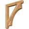 Ekena Millwork Westlake Craftsman Rough Sawn Bracket, Western Red Cedar, 4"W x 34"D x 38"H BKT04X34X38WTL04RWR - alternate 1